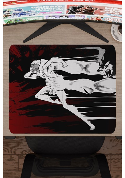 Devilman Crybaby Anime V4 - 48x40 Xl Gaming Kauçuk Kaymaz Taban Mouse Pad Fare Altlığı
