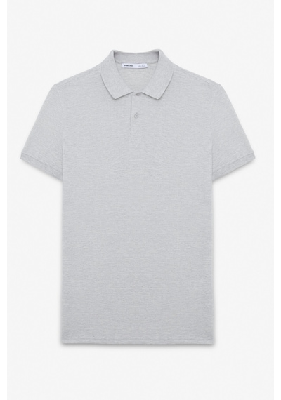 Grimelange FLEXORE Erkek %100 Pamuk Kısa Kollu Regular Fit Grimelanj Polo Yaka T-shirt
