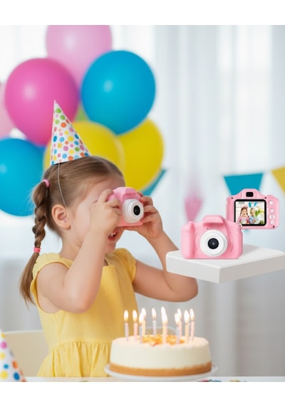 Mini Dijital Kamera Hd Video Kayıt Ve Fotoğraf Çekim Özellikli Usb Şarjlı Glblseme - 69 Tnabilir Cihaz