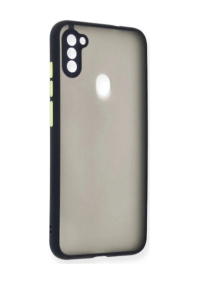 Samsung Galaxy A11 Kılıf Montreal Silikon Kapak - Lacivert