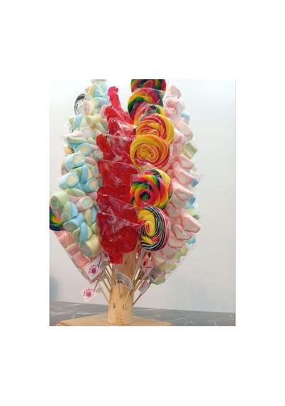 Marshmallow Lolipop Şekerleme 100 Adet Sosyete-horoz Şeker-stand Dahil Parti -doğum Günü-çocuk Vb.