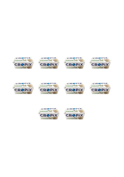 Cropix Tahta Ahşap Bambu Doğal Çay Kahve Karıştırıcı Çubuk Kaşık - 10.5 Cm. - 400 Adetlik 10 Paket Ahşap