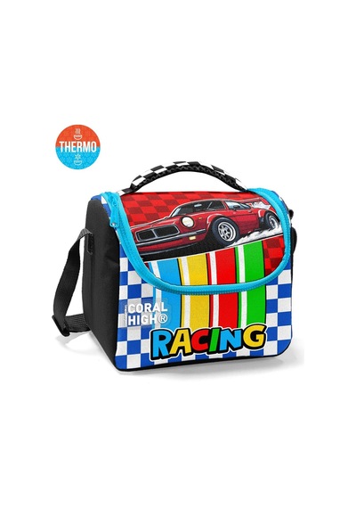 Kids Kırmızı Araba Desenli 3 Lü Okul Çanta Seti Set0133257