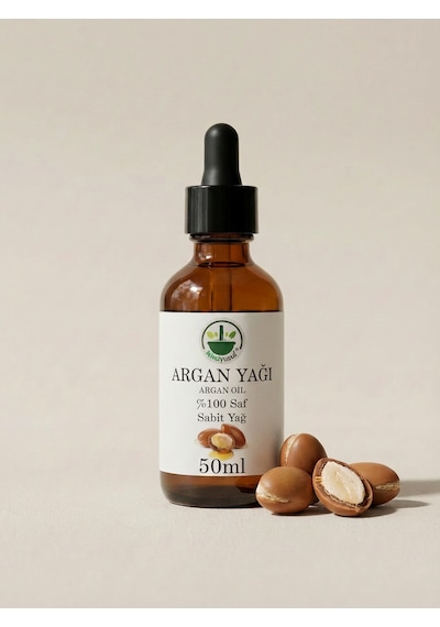Soğuk Sıkım Argan Yağı Argan Oil Cold Pressed Argania Spinosa Saf Doğal 50 Ml 50 ML