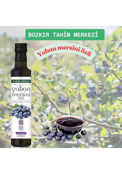 Bozkır Tahin Merkezi Yaban Mersini Özü 700gr Katkısız& Soğuk Pr