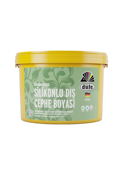 Düfa Diamond Silikonlu Dış Cephe Boyası Beyaz 10 Kg