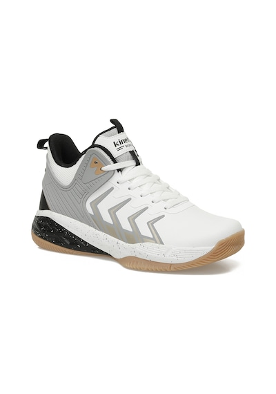 Kinetix Harger Pu 5pr Beyaz Unisex Basketbol Ayakkabısı Beyaz-a Grı-karamel