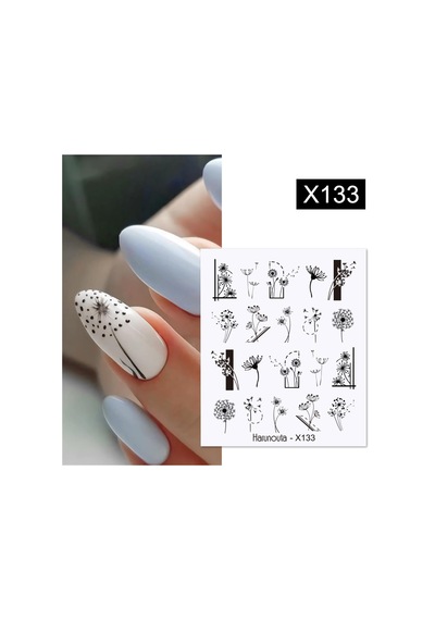 Su Transferli Nail Art Sticker X133 53622-9