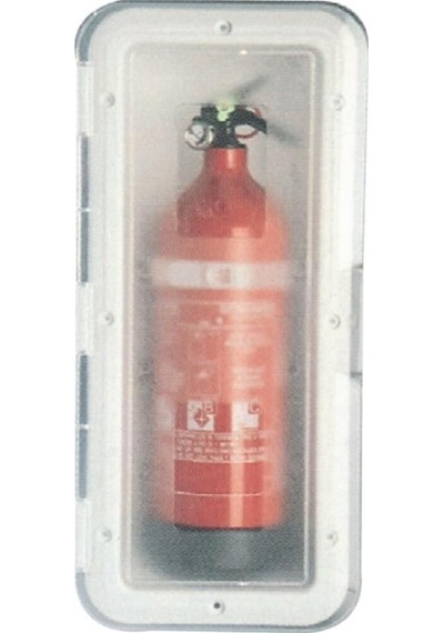 Yangın Tüpü Kutusu Şeffaf 1kg Tüp Için