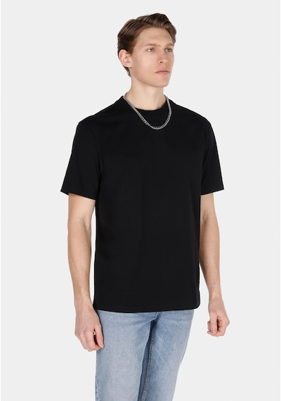 Colin's Colins Comfort Fit Yuvarlak Yaka Düz Erkek Siyah Kısa Kol Tişört Cl1073965 Cl1073965 Q1.v1 Blk Siyah