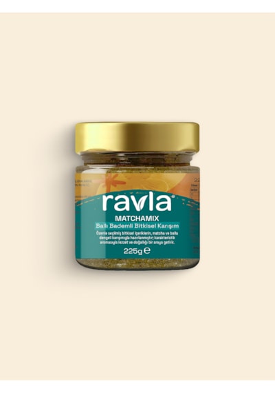 Ravla Matchamix Ballı Bademli Bitkisel Karışım 225 G