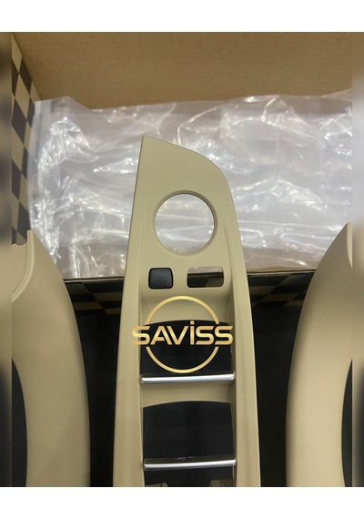 Bmw 5 Serisi F10/f11/f18 Uyumlu Cam Düğme Çerçeveleri 7'li Set Be
