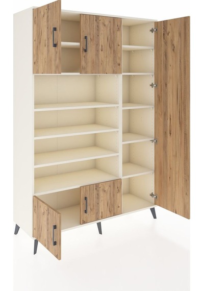 Hyperion Dolap 11 Raflı 5 Kapaklı 132x44x195 Aytaşı-çam/aytaşı Aytaşı Hyperion Dolap 11 Raflı 5 Kapaklı 132x44x195 Aytaşı-çam/aytaşı Aytaşı