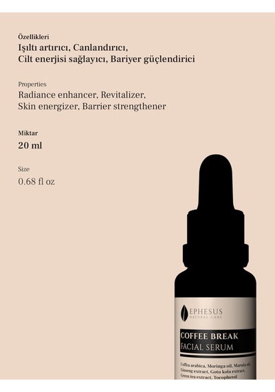 Yaşlanma Karşıtı Canlandırıcı Ve Aydınlatıcı Yüz Serumu 20ml