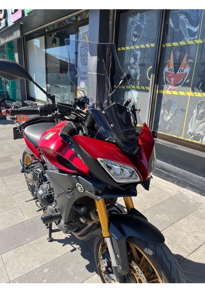 2016-19 Yamaha Mt07 Tracer Uzun Ön Cam Açık Füme Zeus 4mm 54cm Mt 07 Acik Füme
