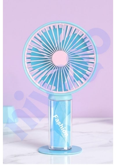 3 Kademeli Güçlü Motorlu 300 Mah Bataryalı Taşınabilir Mini Fan Vantilatör Pervane