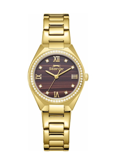 Slazenger Sl.09.2590.3.140 Kadın Kol Saati Altın