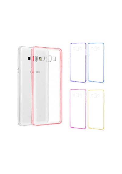 Samsung Uyumlu Galaxy E7 (E700) Color Curve Silikon Arka Kapak / Kilif 376376137