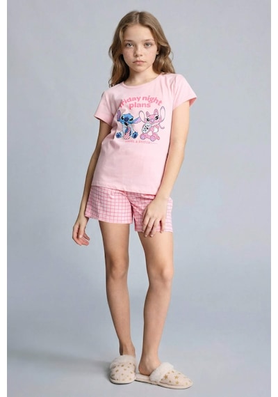 Defacto Dısney Lılo & Stıtch Regular Fıt 2li Pijama Takımı Kız Çocuk H2768a826sppn105 Pembe-pn105 Defacto Dısney Lılo & Stıtch Regular Fıt 2li Pijama Takımı Kız Çocuk H2768a826sppn105 Pembe-pn105