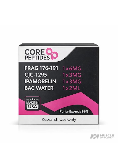 Core Peptides Frag 176-191 + Cjc-1295 + Ipamorelin