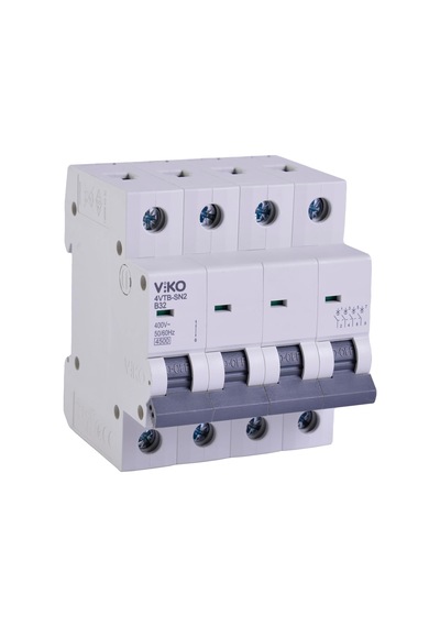 4vtb-4b32 Otomatik Sigorta 4,5ka B Tipi 4 Kutup 32a