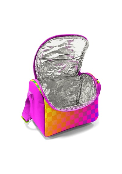 Coral High Kids Renkli Dama Desenli Thermo Beslenme Çantası 37103 Çok Renkli