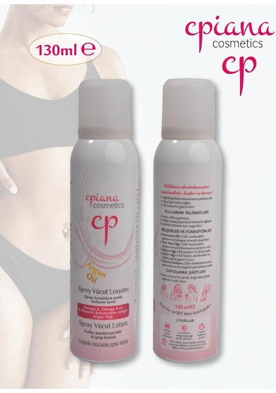 Cpiana Sprey Vücut Losyonu Argan Yağlı 130ml