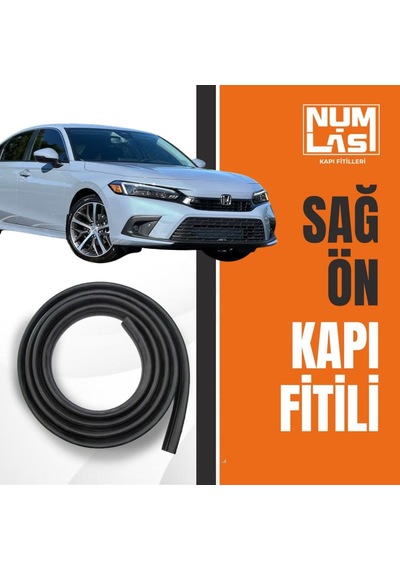 Honda Civic 2022-2025 Sağ Ön Kapı Fitili-a Kalite-numlas-nm3015