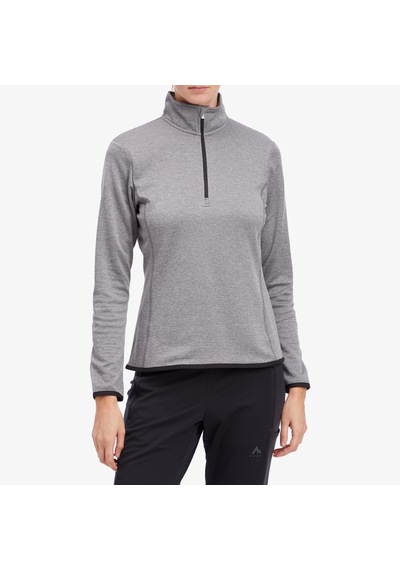 Mckinley Andrea Half Zip Uzun Kollu Kadın Gri Üst 424810 Gri