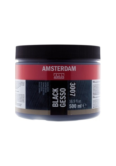 Talens Amsterdam Acrylic Siyah Gesso 002 500 Ml.