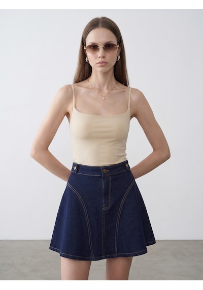 Dilvin 21200 Bra-free Askılı Top-taş