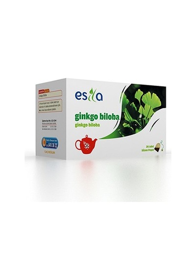 Esila Ginkgo Biloba Bitki Süzen Poşet Çay 20 x 2 G