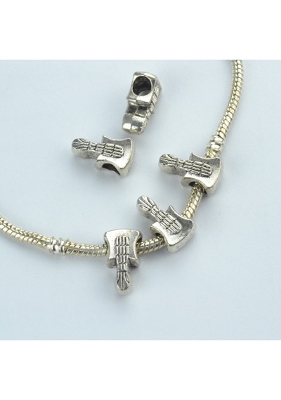 Worldshop Bileklik Gümüş Gitar Charm