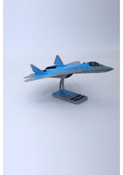 Su-57 Yapboz Uçak Modeli Ve Standı Bir Arada - Evde Kurulum İçin Özel Tasarım - 857467830