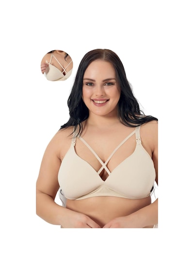 Godewo Kadın Emzirme Sütyeni 7035 Beyaz - 691561332 Beyaz - 691561332 BEYAZ