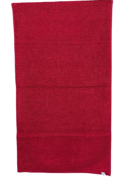 Kuaförler İçin Yüksek Emici A Kalite Baş Havlusu 90x50 Cm Kırmızı Siyah
