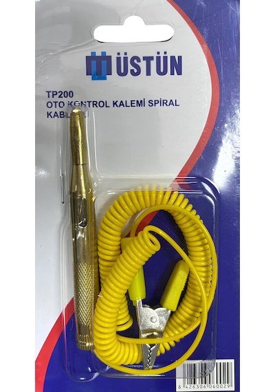 Üstün Oto Kontrol Kalemi 12v Spiral Kablolu