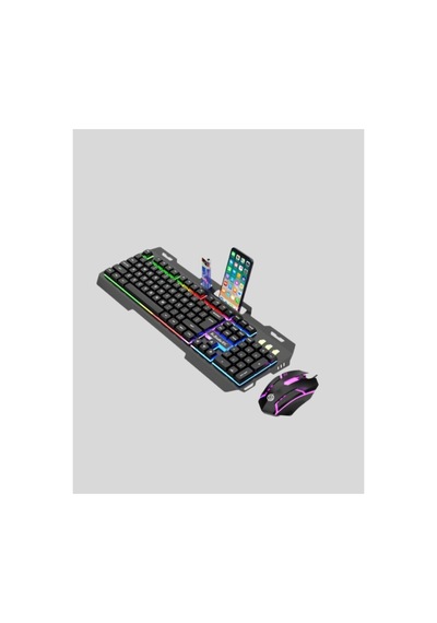 Klavye Ve Mouse Seti Pg8018 Dayanıklı Tuşlar Hızlı Komut - Hs08373690-5588 Renkli