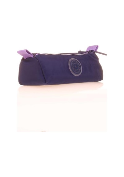 Kaukko Triangle Dual Crazy Kalem Çantası Navy Blue K2645