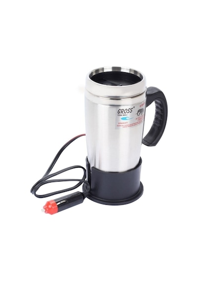 Ahmet Otomotiv Gross 12v Termoslu Araç Su Isıtıcı Kettle 12v Çay Kahve Oto Ketıl Fma00312