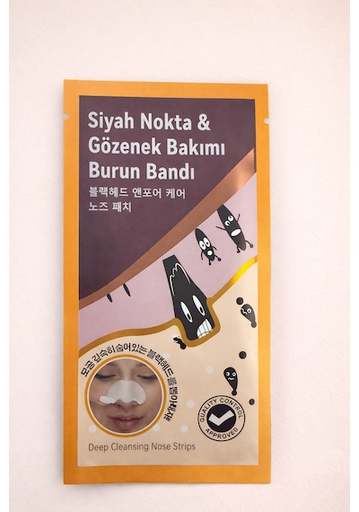 Habune Siyah Nokta Gözenek Temizleyici Burun Bandı 10'lu