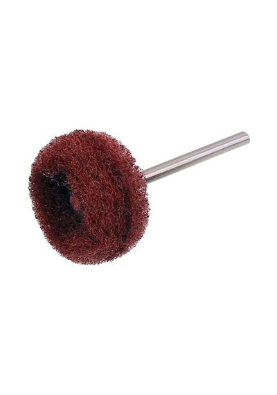 6206 Pimli Aşındırıcı Temizleme Polisaj Keçe 25mm - Kırmızı 320 Kum