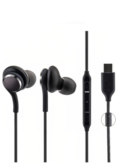 Nexiva Apple Uyumlu iPhone 15 16 17 Plus Air Pro Pro Max Ile  Type-c Mikrofonlu Kablolu Kulaklık Kulakiçi