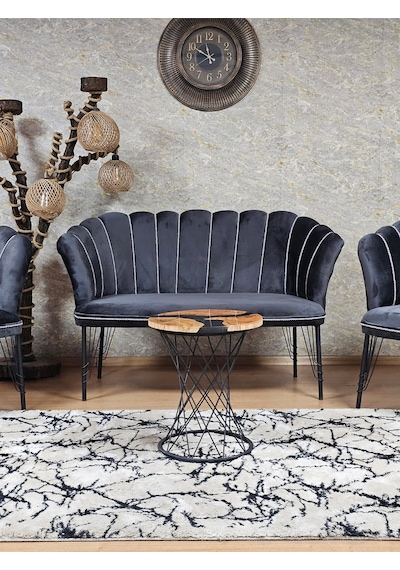 Zafir Siyah Boyalı Tel Ayak Papatya Çay Seti Koltuk Takımı , Balkon, Salon, Ofis, Cafe Koltuk Takımı Füme Zafir Siyah Boyalı Tel Ayak Papatya Çay Seti Koltuk Takımı , Balkon, Salon, Ofis, Cafe Koltuk Takımı Füme