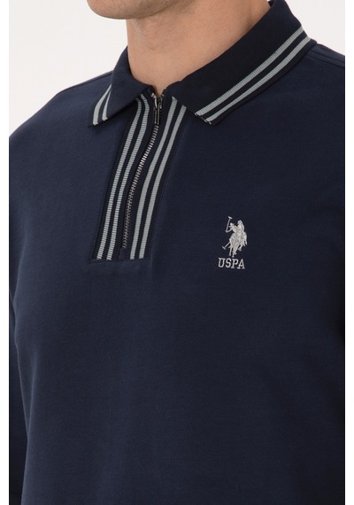 U.s. Polo Assn. Erkek Lacivert Sweatshirt 50308927-vr033 Lacıvert