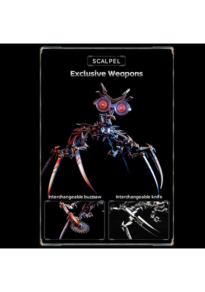 3d Hiplay Killerbody Transformer Scalpel Kb20069-55 32 Eklemli, 10 Cm Premium Koleksiyon Figürü