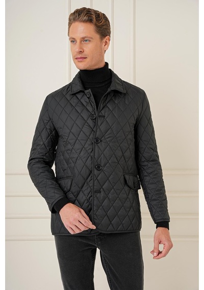 Efor Ka 081 Slim Fit Siyah Spor Kaban Siyah