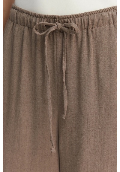 Only Onlsiesta Belden Bağlamalı Cepli Keten Karışımlı Pantolon Bayan Pantolon 15322263 Vizon Only Onlsiesta Belden Bağlamalı Cepli Keten Karışımlı Pantolon Bayan Pantolon 15322263 Vizon