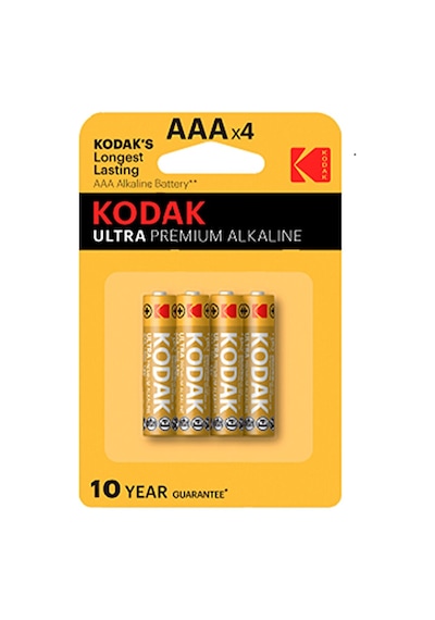2 Adet Kodak Ultra Premium Alkalin İnce Pil 4'lü