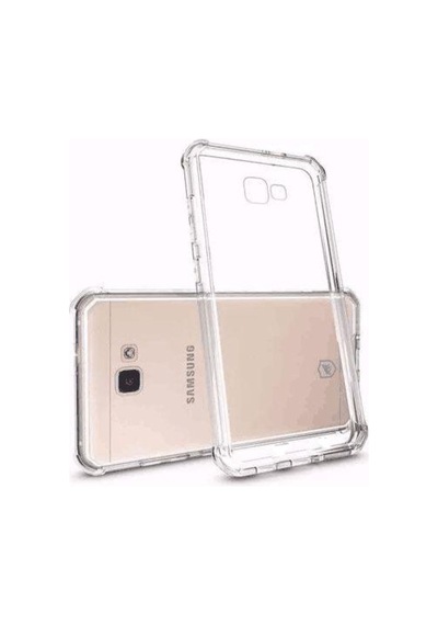 Samsung Galaxy J7 Prime 2 Uyumlu Kapak Kamera Korumalı Antişok Airbag Köşe Korumalı Silikon Şeffaf Kılıf